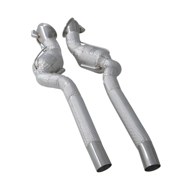 FERRARI 12CILINDRI DOWNPIPES WITH 200 CELL CATALYTIC CONVERTERS