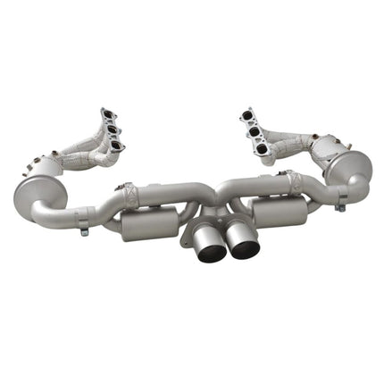 PORSCHE 911 992.1/992.2 GT3 & GT3 RS FULL EXHAUST SYSTEM WITH 200 CELL CATALYTIC CONVERTER