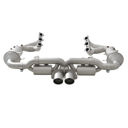 PORSCHE 911 992.1/992.2 GT3 & GT3 RS FULL EXHAUST SYSTEM WITH 200 CELL CATALYTIC CONVERTER