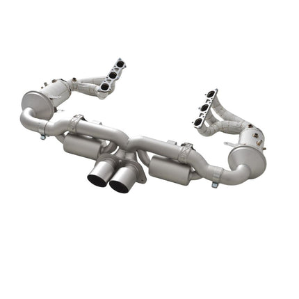 PORSCHE 911 992.1/992.2 GT3 & GT3 RS FULL EXHAUST SYSTEM WITH 200 CELL CATALYTIC CONVERTER