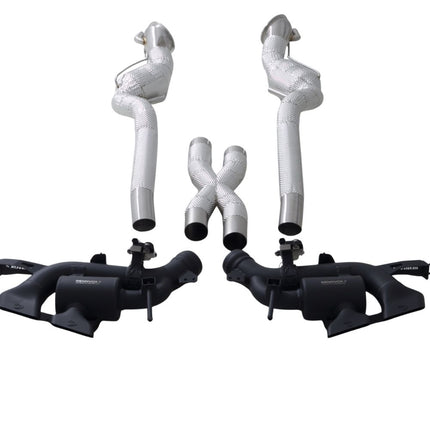 FERRARI 12CILINDRI COMPLETE EXHAUST SYSTEM WITH 200 CELL SPORTS CATALYTIC CONVERTERS