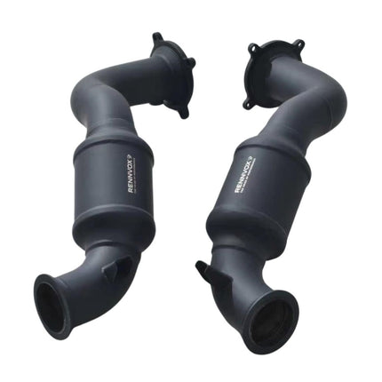 MCLAREN 720S DOWNPIPE WITH 200 CELL CATALYTIC CONVERTER (3-CORE)