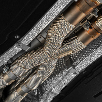 FERRARI 12CILINDRI COMPLETE EXHAUST SYSTEM WITH 200 CELL SPORTS CATALYTIC CONVERTERS