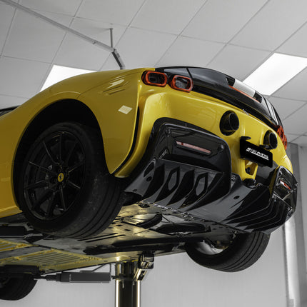 FERRARI SF90 COMPLETE VALVED EXHAUST SYSTEM WITH 200 CELL SPORTS CATALYTIC CONVERTERS