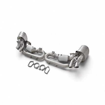 PORSCHE 911 992.2 TURBO & TURBO S FULL EXHAUST SYSTEM WITH 200 CELL CATALYTIC CONVERTERS